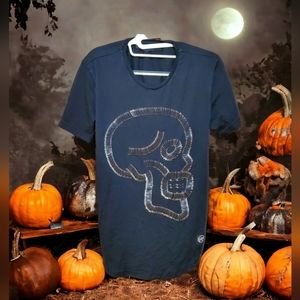 Saw Sefty Pins Skull Tee